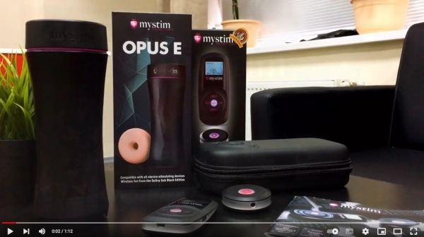 video návod jak funguje Electro Mystim Opus E Vagina